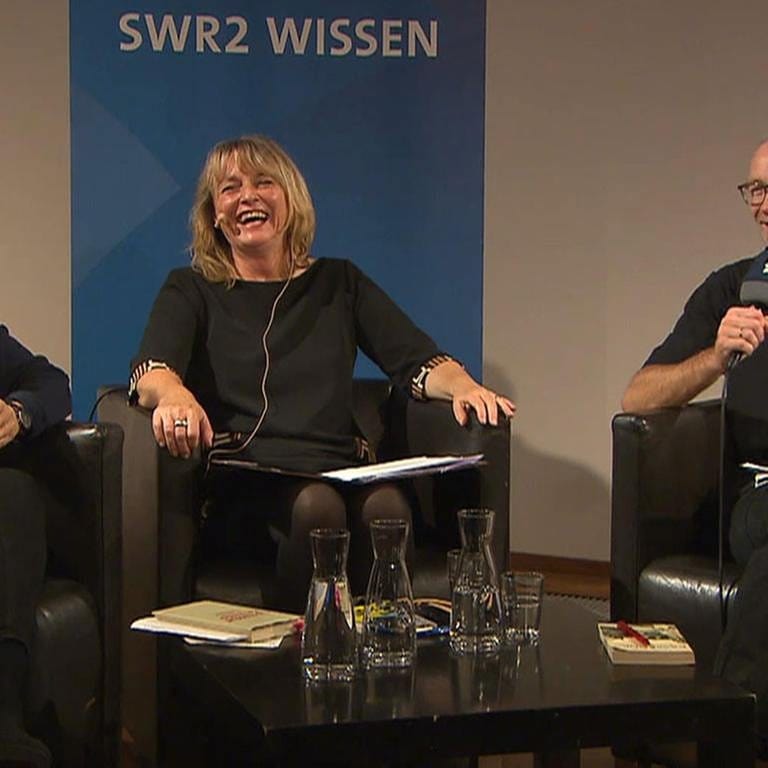 Ulrike Draesner, Anja Brockert, John von Düffel am 15.11.2018 im Literaturhaus Stuttgart (Foto: SWR, SWR -)