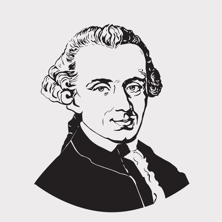 Porträt Immanuel Kants
