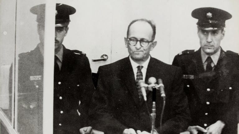 Prozess gegen Adolf Eichmann in Jerusalem, 13. April 1961 (Foto: picture-alliance / Reportdienste, picture alliance / IMAGNO/Votava | IMAGNO/Votava)