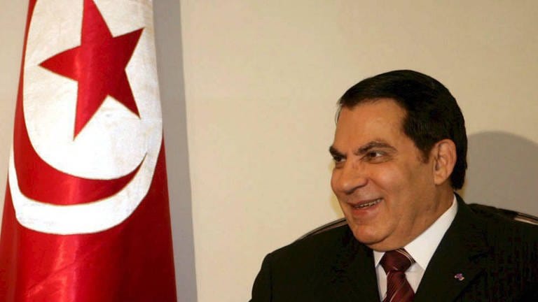 Tunesiens Präsident Zine el-Abidine Ben Ali
