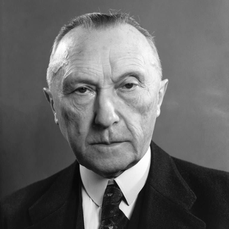Konrad Adenauer 1951 (Foto: picture-alliance / Reportdienste, picture alliance/KEYSTONE)