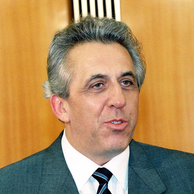 Egon Krenz, Staatsratsvorsitzender der DDR, 9.11.1989 in Ost-Berlin (Foto: picture-alliance / Reportdienste, (c) dpa - Bildarchiv)