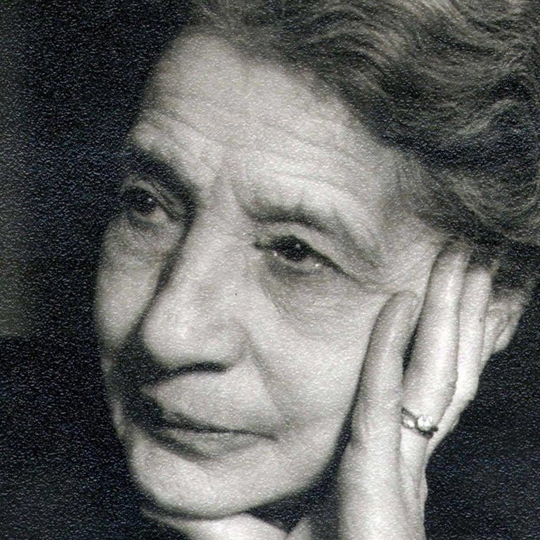 Die Physiker in Lise Meitner (1878 - 1968), undatierte Aufnahme