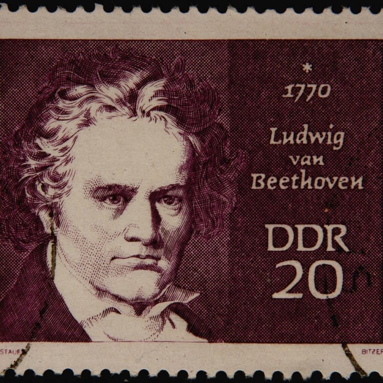 Ludwig van Beethoven (Briefmarke der DDR)