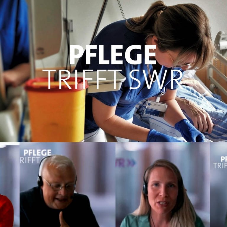 Dialog zwischen SWR Journalist:Innen und Pflege-Beschäftigten bei "Pflege trifft SWR" (Foto: SWR)