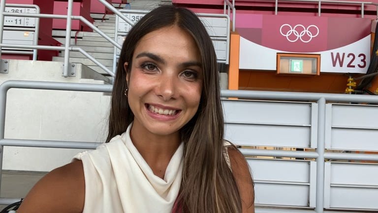 Olympische Spiele Tokio Sportreporterin Lea Wagner