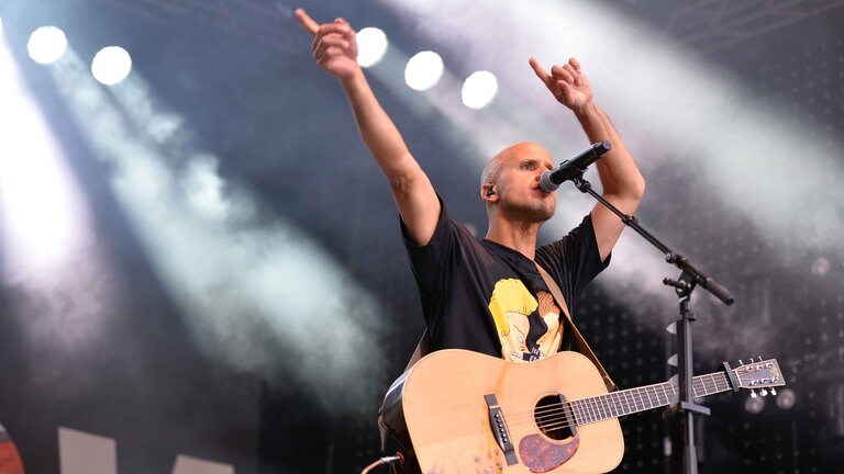 Milow beim SWR3 Open Air in Mainz