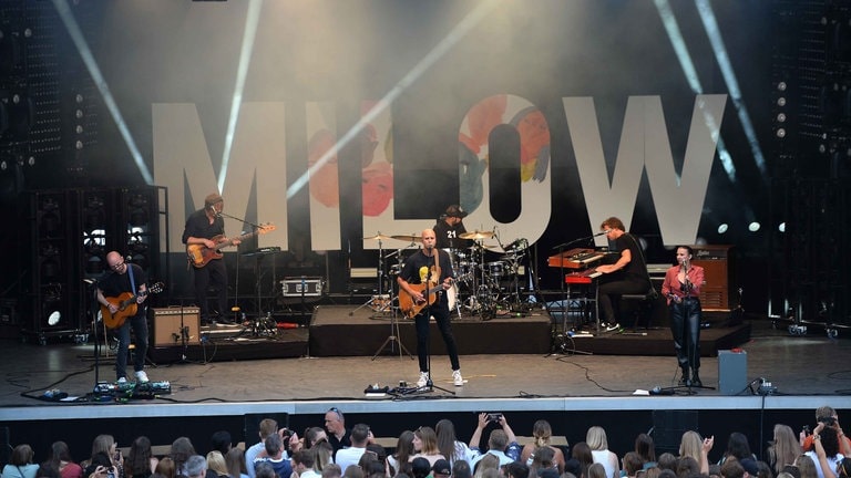 Milow beim SWR3 Open Air in Mainz (Foto: SWR, Ben Pakalski)