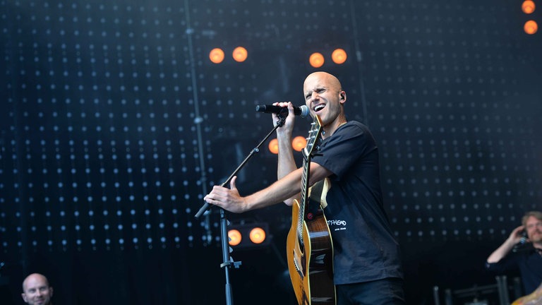 Milow beim SWR3 Open Air in Mainz (Foto: SWR, Ben Pakalski)