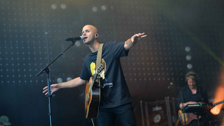 Milow beim SWR3 Open Air in Mainz