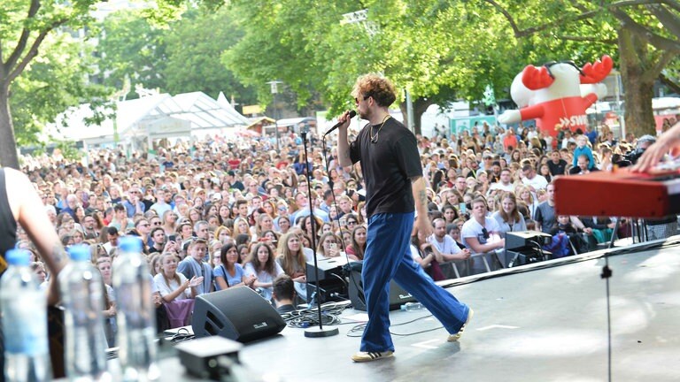 Tom Grennan beim SWR3 Open Air in Mainz (Foto: SWR, Ben Pakalski)