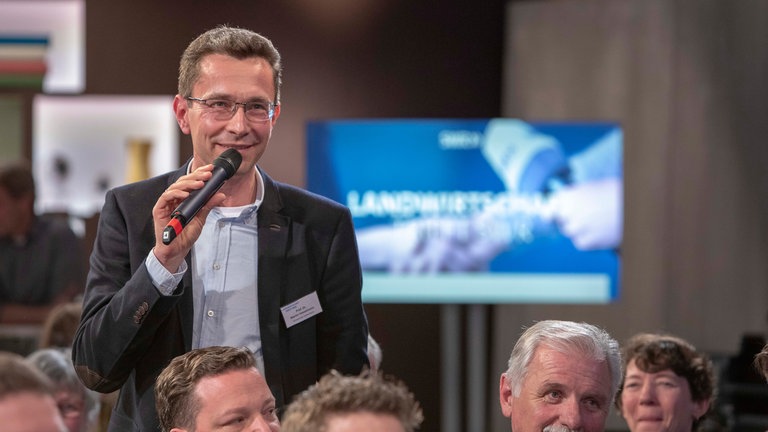 Prof. Dr. Martin Hasselmann, Institut für Nutztierwissenschaften, Uni Hohenheim (Foto: SWR, Thorsten Hein)