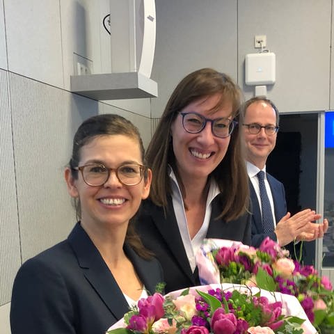 Dr. Alexandra Köth und Dr. KatrinNeukamm - die beiden neuen Justititarinnen des SWR  (Foto: SWR)