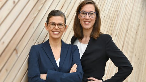 Dr. Alexandra Köth und Dr. Katrin Neukamm (Foto: SWR, Kristina Schäfer / SWR)