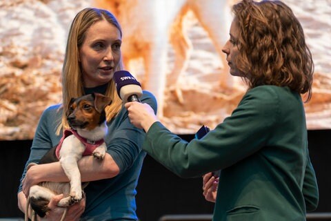 Hunde-Reise-Expertin Sophie Lübbert im SWR Messeradio