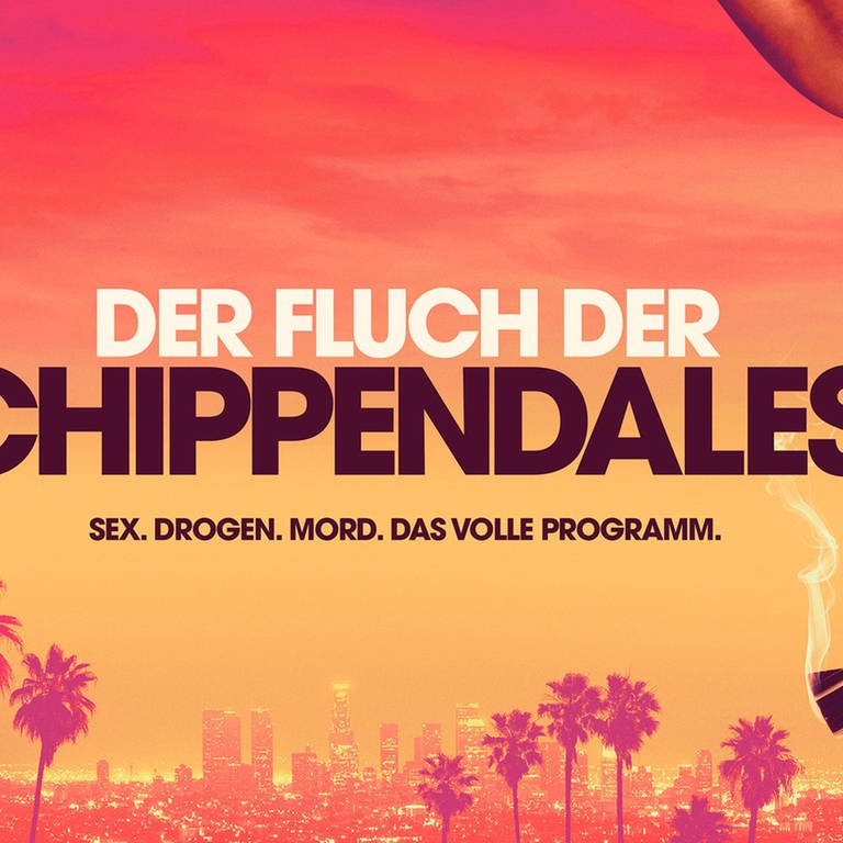 Werbeplakat: Der Fluch der Chippendales