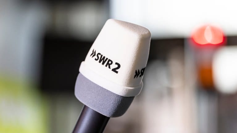 Ein SWR2-Mikrofon (Foto: SWR)