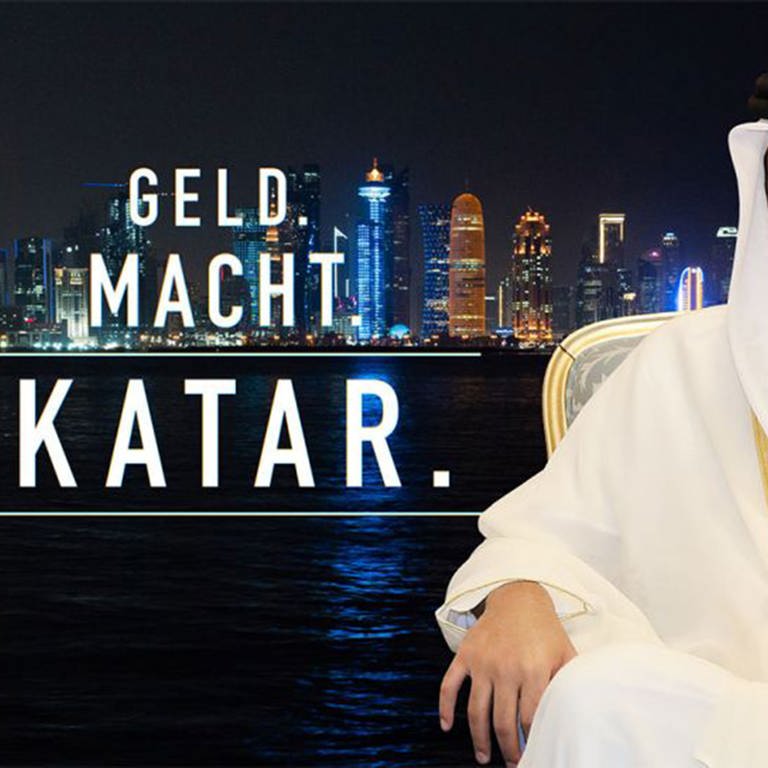 rbb-Dokumentation "Geld. Macht. Katar" in der ARD Mediathek. (Foto: SWR, rbb/Kontraste)