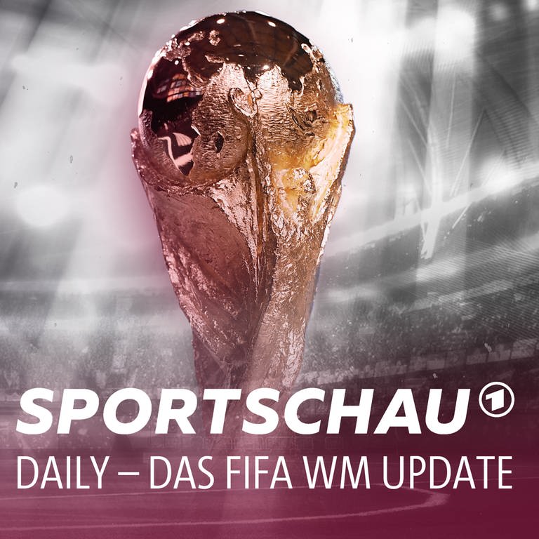 „Sportschau Daily – das FIFA WM update“, zehnminütiger Podcast, täglich ab 20. November 2022, mit Ann-Kathrin Rose (SWRARD), Ina Kast (NDRARD) und Wissenswertem rund um die Fußball-WM in Katar.  (Foto: SWR)