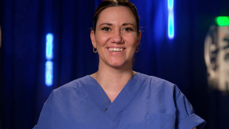 Natalia Gomez Lauro, Medizinische Fachangestellte in der BG Klinik Ludwigshafen