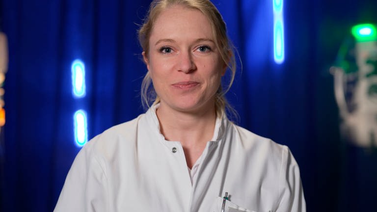 Jennifer Engelke, Assistenzärztin in der BG Klinik Ludwigshafen