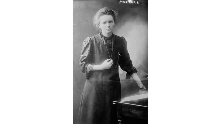 Porträt Marie Curie.