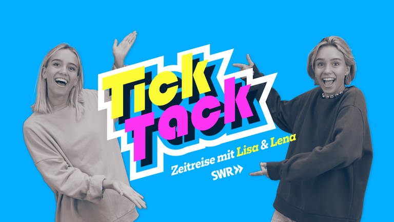 „TickTack Zeitreise mit Lisa & Lena“: Ein unterhaltsames Geschichtsformat für junge Zuschauer:innen © SWRtvision (Foto: SWR, tvision)