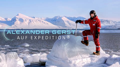Alexander Gerst auf Expedition. (Foto: SWR, Maike Simon)