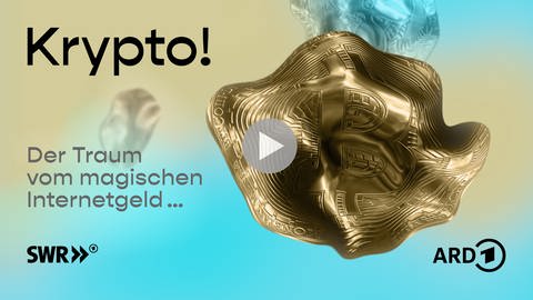 Key Visual der siebenteiligen Doku-Podcast-Serie „Krypto! – Der Traum vom magischen Internetgeld …“ (Foto: SWR)