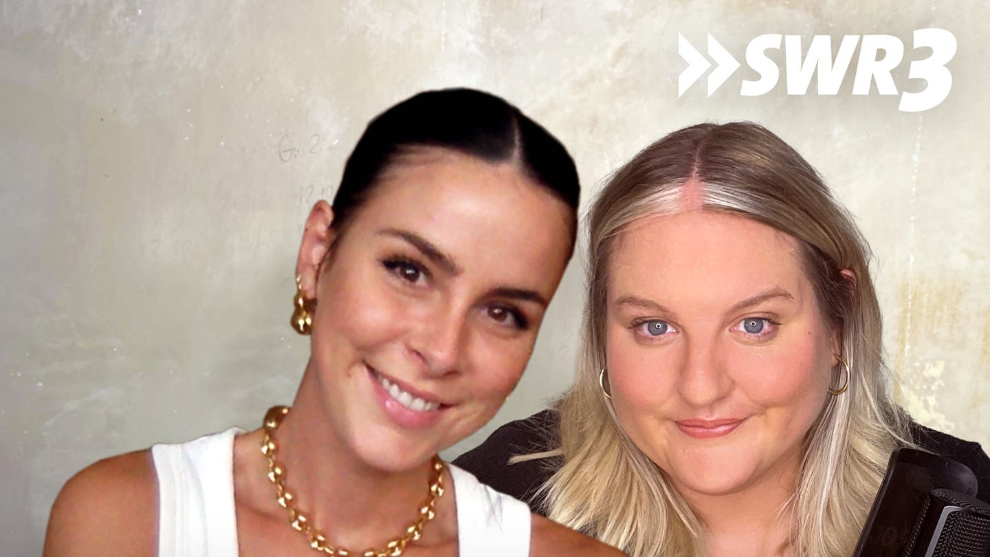 Podcast-Cover 1 plus 1 mit Lena Meyer-Landrut und Giulia Becker (Foto: SWR)