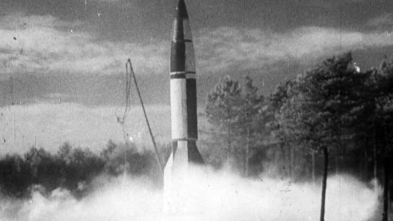 Die V2-Rakete beim Start. © SWRImperial War Museum (Foto: SWR, Imperial War Museum)