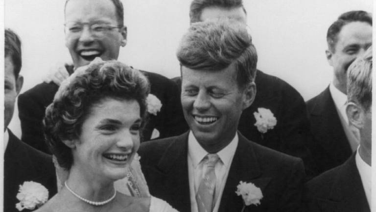 Hochzeit von John F. Kennedy und Jackie 1953