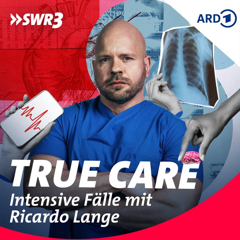 Im SWR3-Podcast „True Care – intensive Fälle mit Ricardo Lange“ erzählt Host, Reporter und Intensivpfleger Ricardo Lange Krankheits- und Gesundheitsgeschichten von Betroffenen, die oftmals unsichtbar bleiben.