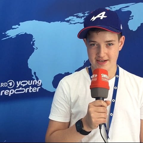 ARD Young Reporter unterwegs auf dem SWR Sommerfestival Stuttgart 2023 (Foto: SWR)