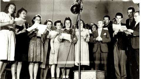 Der Kammerchor von Radio Stuttgart 1947 (Foto: SWR)