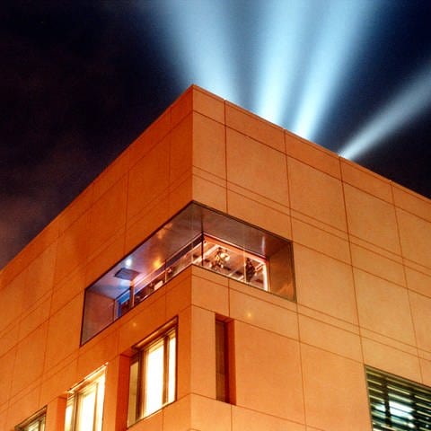 Das Bild zeigt das ARD-Hauptstadtstudio in Berlin