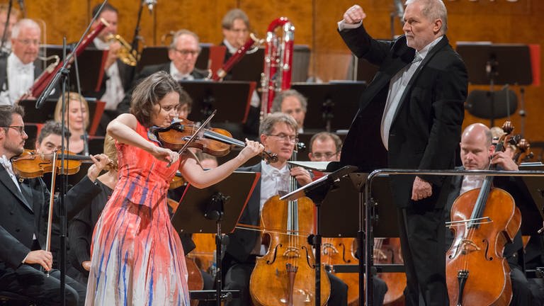 Das Eröffnungskonzert des neuen SWR Symphonieorchesters wird live aus der Liederhalle Stuttgart im Hörfunk, Fernsehen und Internet gesendet. (Foto: SWR, Alexander Kluge)