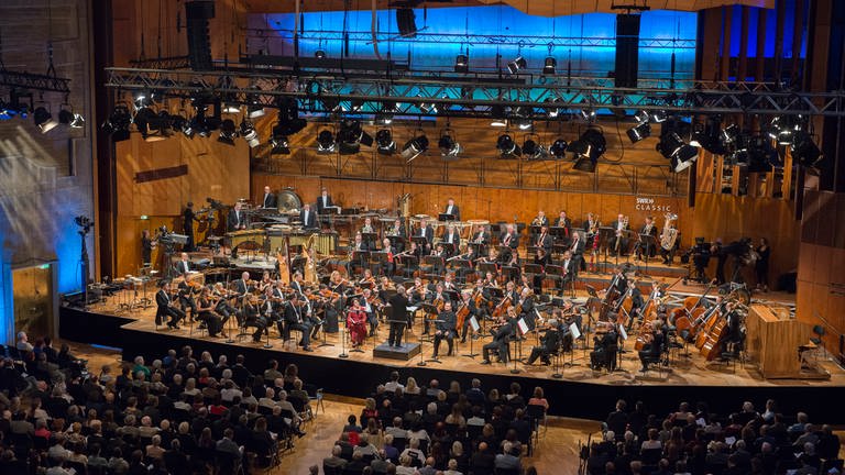 Das erste Konzert des SWR Symphonieorchesters in der Stuttgarter Liederhalle (Foto: SWR, Alexander Kluge)