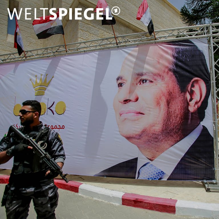 Wahlplakat in Ägypten