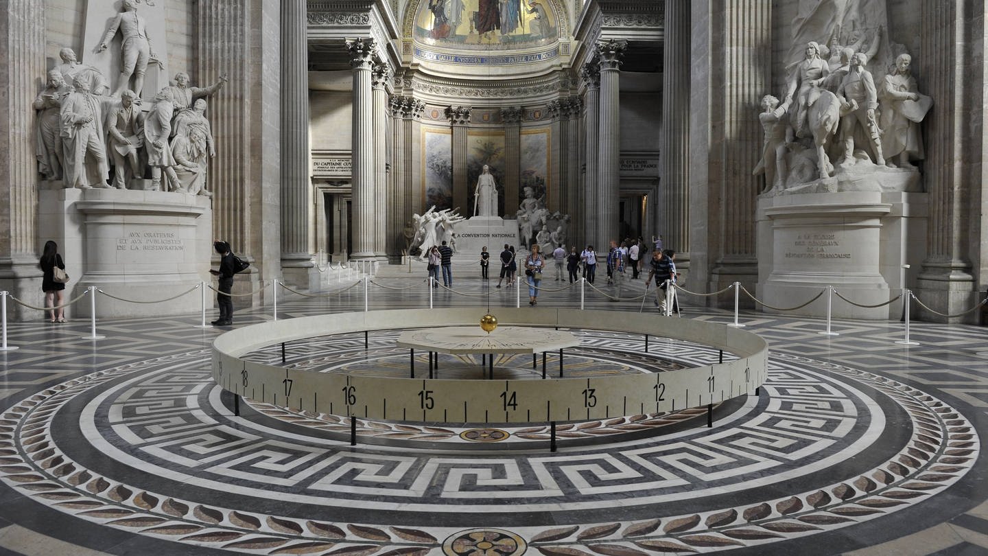 Foucaultsches Pendel im Panthéon Paris (Foto: IMAGO, imago images / imagebroker)