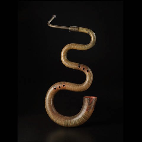Serpent aus Frankreich, um 1820 (Foto: imago images, IMAGO / Artokoloro)