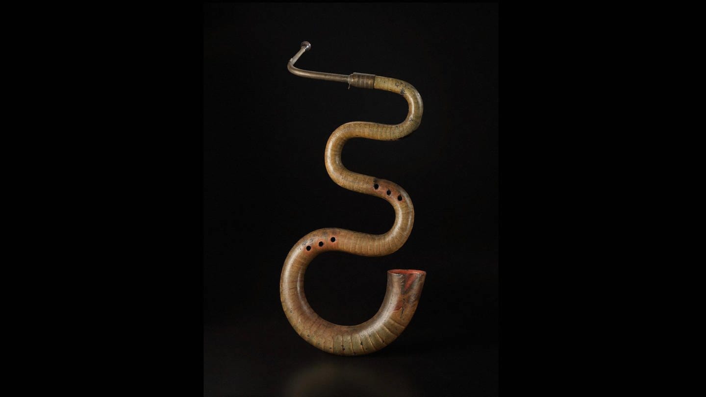 Serpent aus Frankreich, um 1820 (Foto: IMAGO, IMAGO / Artokoloro)