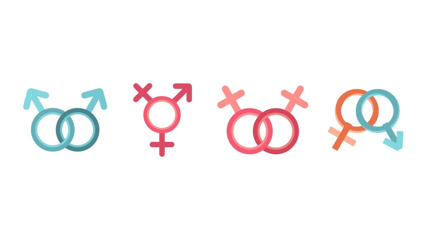Gender-Symbole (Foto: IMAGO, IMAGO / agefotostock)