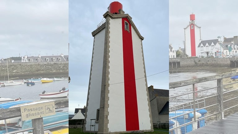 Phare de Croas Malo in Léchiagat  Bretagne