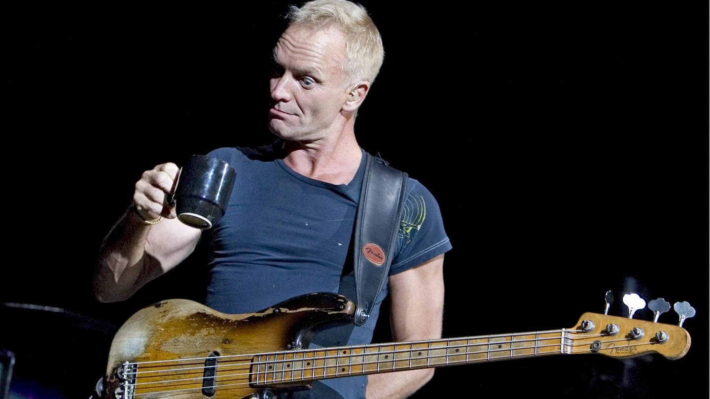 Sting, Sänger und Bassist der britischen Band 