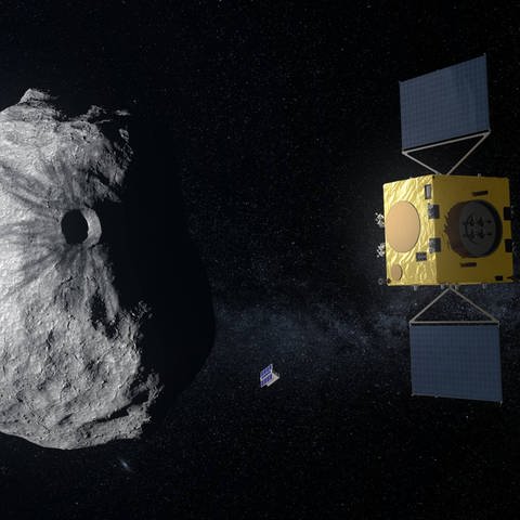 HERA-Mission zur Abwehr von Asteroiden (Foto: IMAGO, imago stock&people / ESA)