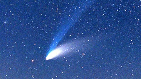 Der Komet Hale-Bopp war vor einigen Jahren zu beobachten. (Foto: IMAGO, imago/ZUMA Press)