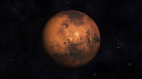 Der rote Planet birgt noch einige Rätsel, die die chinesische Mars-Mission jetzt zumindest teilweise lösen soll. (Foto: IMAGO, imago images/CHROMORANGE)