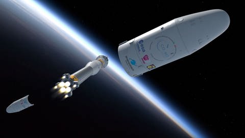 CHEOPS ist die 23. Mission der ESA mit einer Sputnik-Fregat-Rakete. (Foto: Pressestelle, ESA)