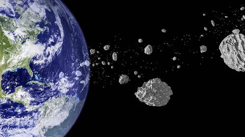 Asteroiden sind eine durchaus realistische Bedrohung für die Erde. (Foto: IMAGO, imago/Kraehn)